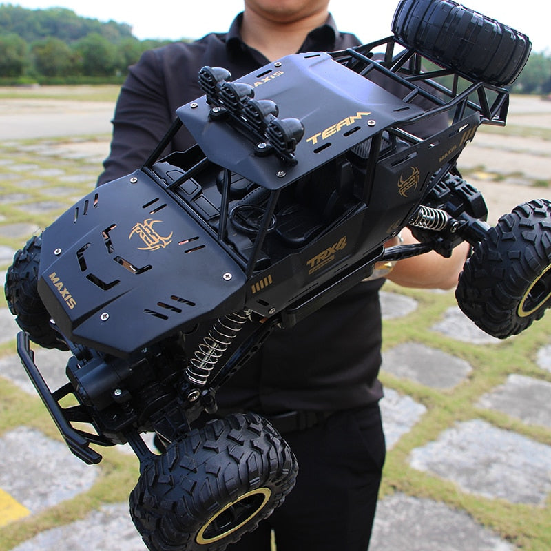 RC Car 4WD climbing Car 4x4 Double Motors Drive Bigfoot Car Remote Control Model Off-Road Vehicle toys For Boys Kids Gift
