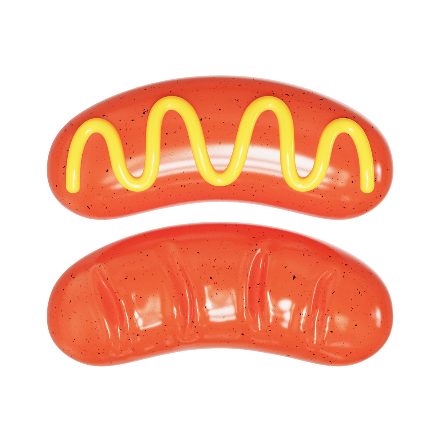 Sounding Dog Chewing Gum Teething Stick Hot Dog Grilled Sausage Dog Toy