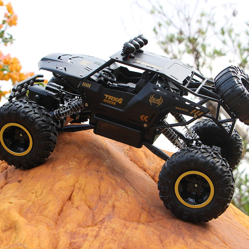 RC Car 4WD climbing Car 4x4 Double Motors Drive Bigfoot Car Remote Control Model Off-Road Vehicle toys For Boys Kids Gift