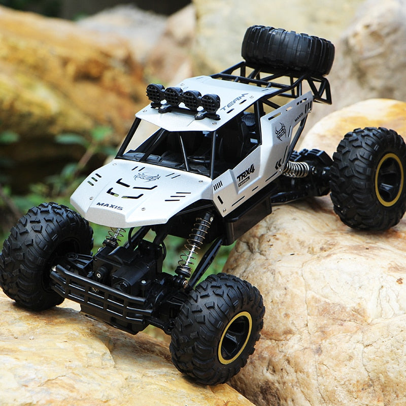 RC Car 4WD climbing Car 4x4 Double Motors Drive Bigfoot Car Remote Control Model Off-Road Vehicle toys For Boys Kids Gift