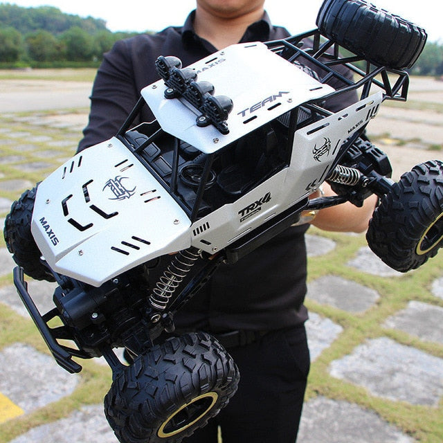 RC Car 4WD climbing Car 4x4 Double Motors Drive Bigfoot Car Remote Control Model Off-Road Vehicle toys For Boys Kids Gift