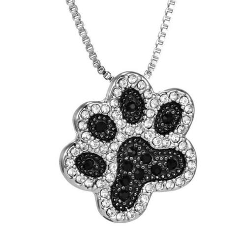 Silver Crystal Pet Memorial Necklaces