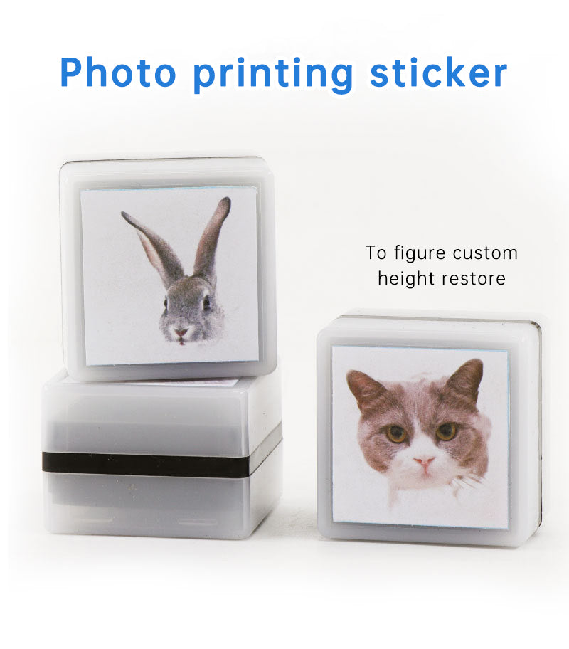 Custom-Made Pet Portrait Stamp DIY For Dog Figure Seal Personalized Cat Doggy Customized Memento Chapter