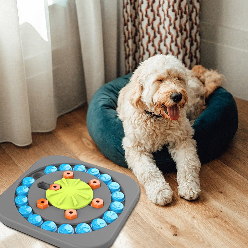 Training New Arrival interactive Food Hide Treat Feeder Dog Cat Puzzle Toy