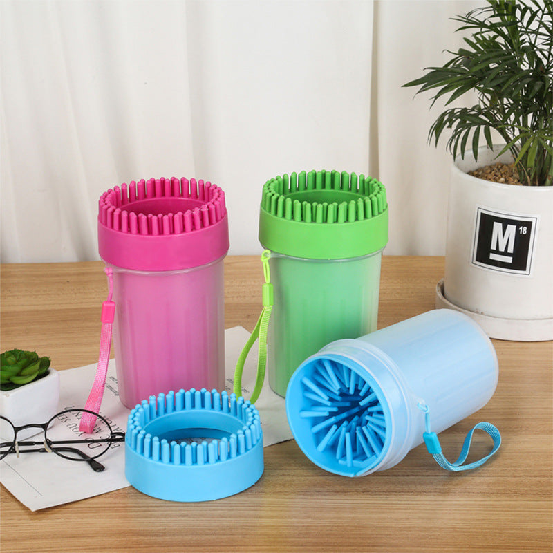 Paw Plunger Pet Paw Cleaner Soft Silicone Foot Cleaning Cup Portable Cats Dogs Paw Clean Brush Home Practical Supplies