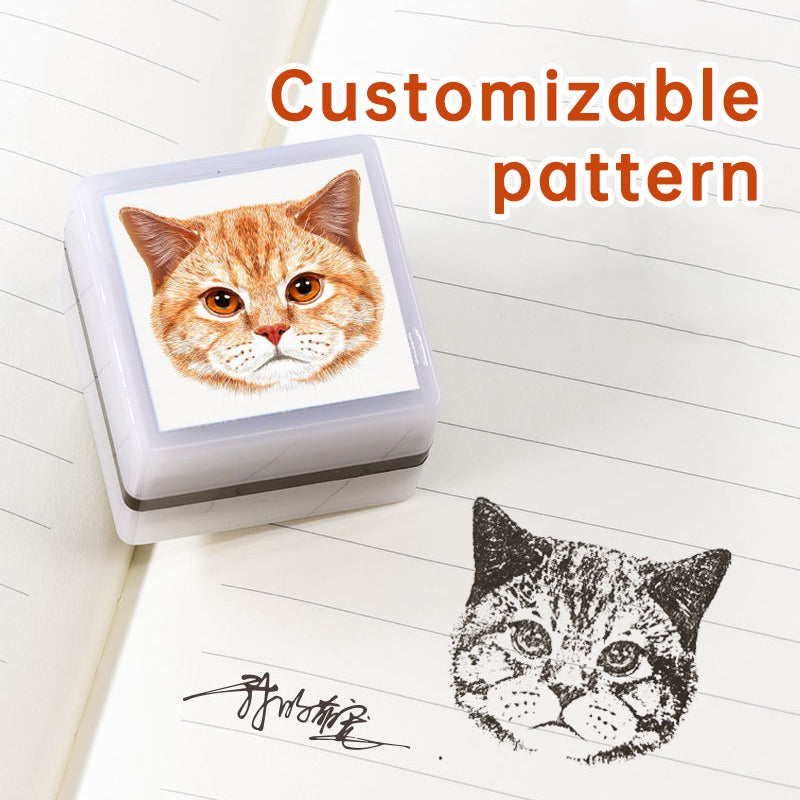 Custom-Made Pet Portrait Stamp DIY For Dog Figure Seal Personalized Cat Doggy Customized Memento Chapter