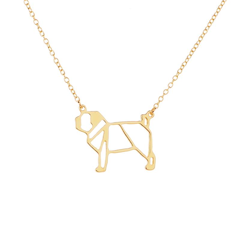 cute dog pendant necklace