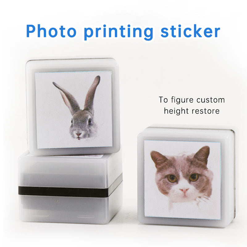 Custom-Made Pet Portrait Stamp DIY For Dog Figure Seal Personalized Cat Doggy Customized Memento Chapter