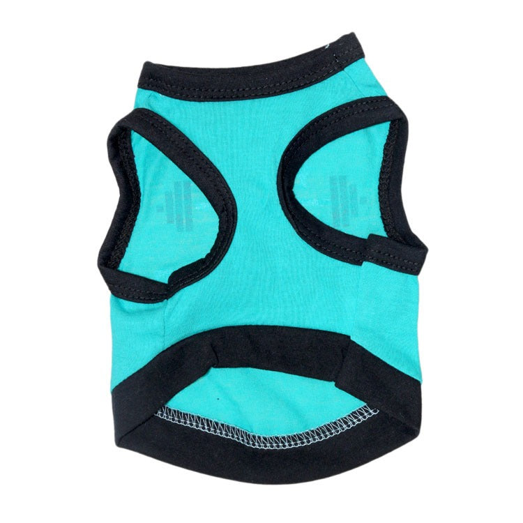 Pet Clothes Dog Clothes Cotton Sweat Weight Lifting Small Dog Pet Vest Spring And Summer