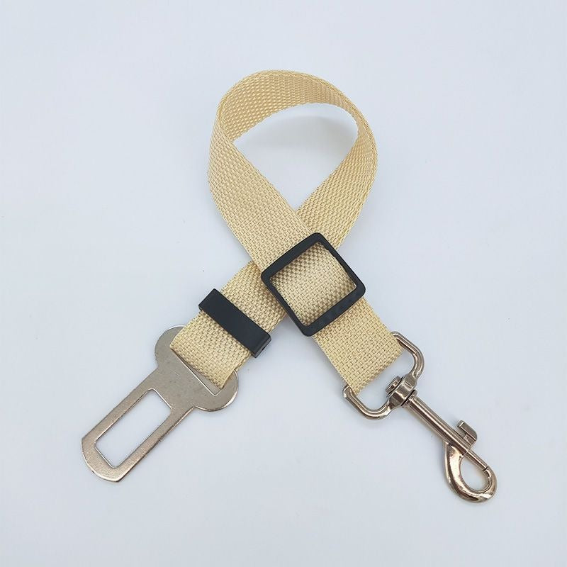 Pet products, car adjustable safety belt, traction belt, dog mounted fixed pet car safety belt