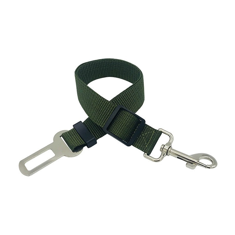 Pet products, car adjustable safety belt, traction belt, dog mounted fixed pet car safety belt