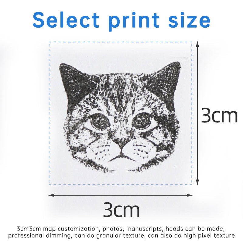 Custom-Made Pet Portrait Stamp DIY For Dog Figure Seal Personalized Cat Doggy Customized Memento Chapter