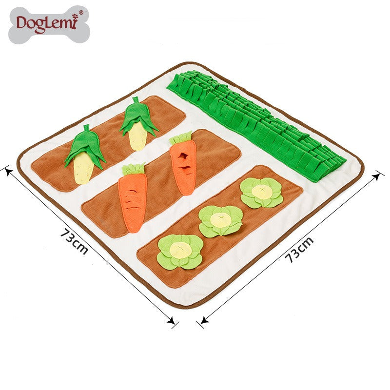 Nosework Farm Design snuffle mat nose work dog training mat ,dog puzzle snuffle toy mat non slip