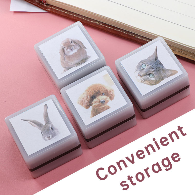 Custom-Made Pet Portrait Stamp DIY For Dog Figure Seal Personalized Cat Doggy Customized Memento Chapter