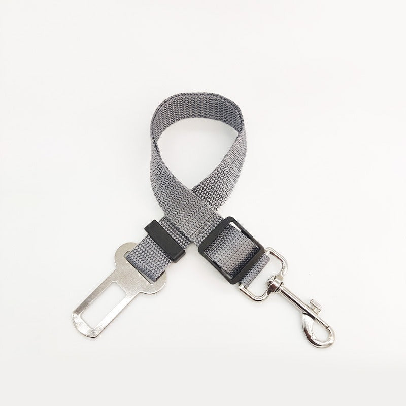 Pet products, car adjustable safety belt, traction belt, dog mounted fixed pet car safety belt