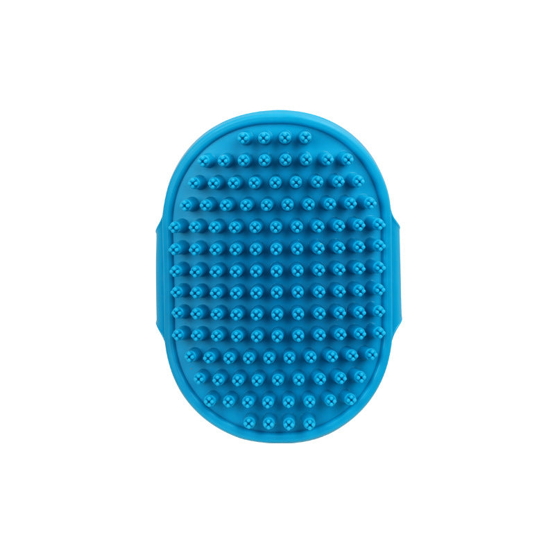 Food Grade Silicone Pet Bathing Massage Brush Dog Cleaning Massage Comb Bathing Brush Cleaning Supplies