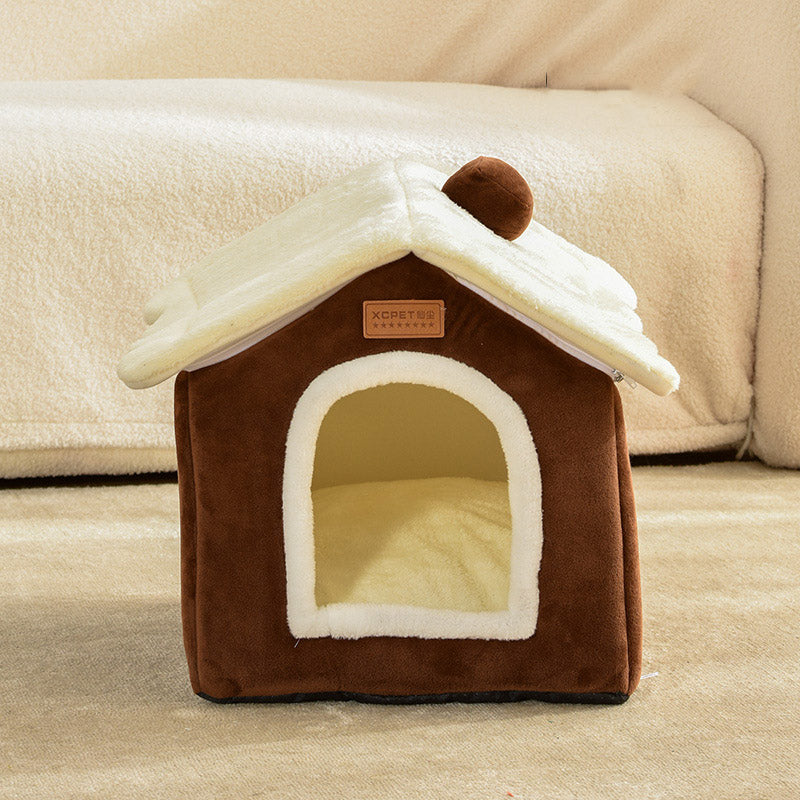 House Type Pet Cat Nest Four Seasons Universal Pet Nest Cat Nest Dog Nest Pet Supplies Can Be Removed and Washable