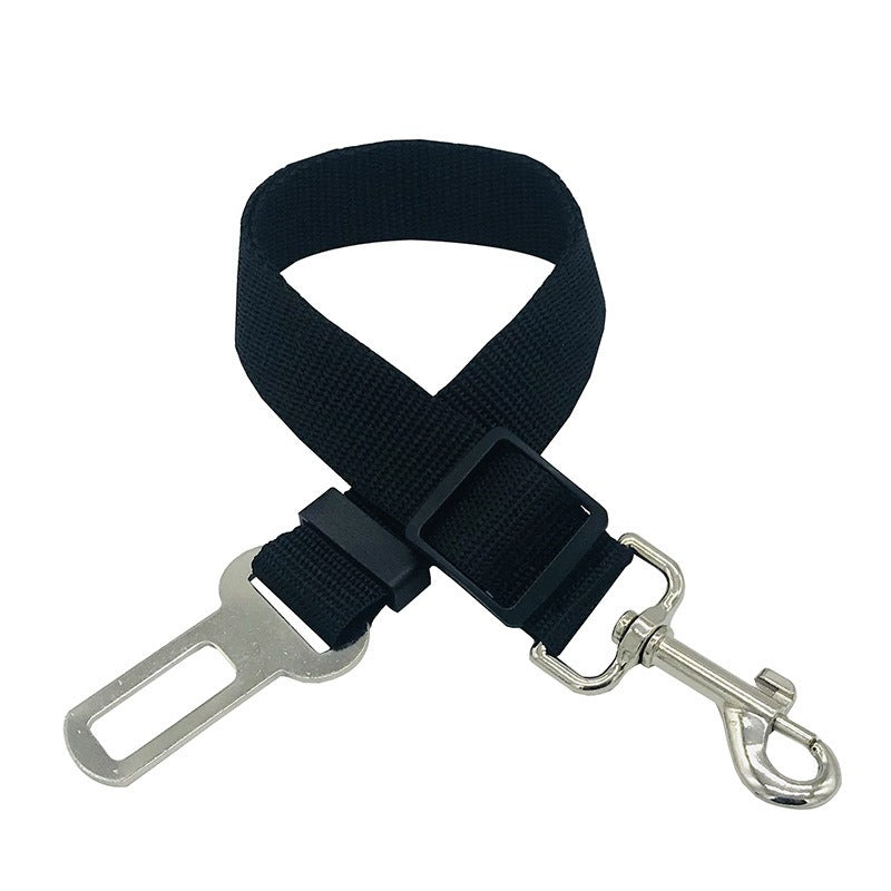 Pet products, car adjustable safety belt, traction belt, dog mounted fixed pet car safety belt