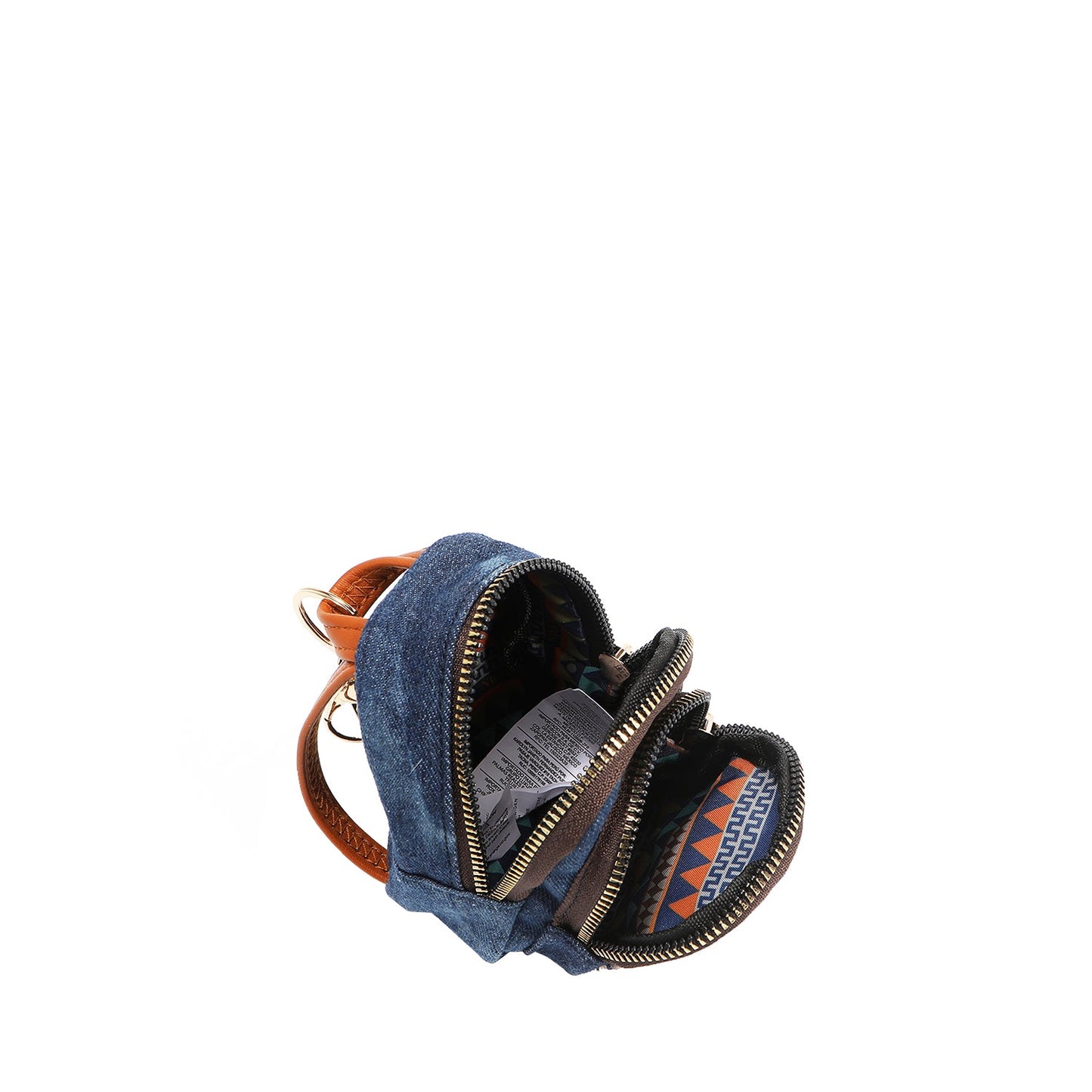 MONEDERO MOCHILA DE DENIM (SOFIA MONTANA)