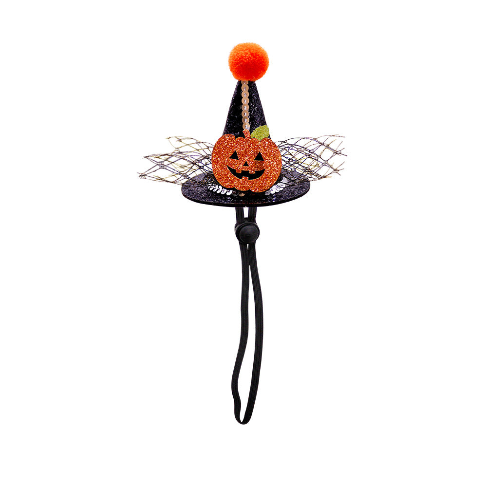 Cute Adjustable Decorations Mini Pet Dog Cat Halloween Hat