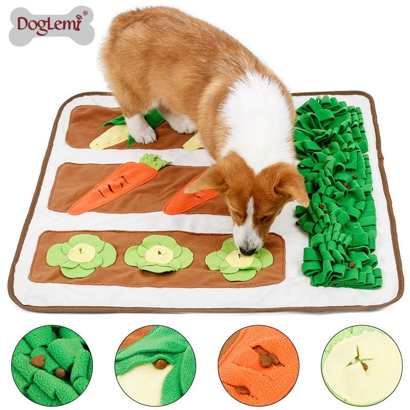 Nosework Farm Design snuffle mat nose work dog training mat ,dog puzzle snuffle toy mat non slip