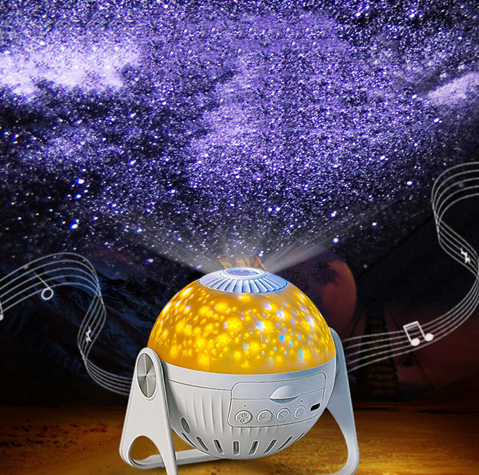 Starry Sky Projection Lamp Creative Rotating Atmosphere Lamp Starry Sky Projector Full Of Stars HD Focusing Starry Sky Lamp