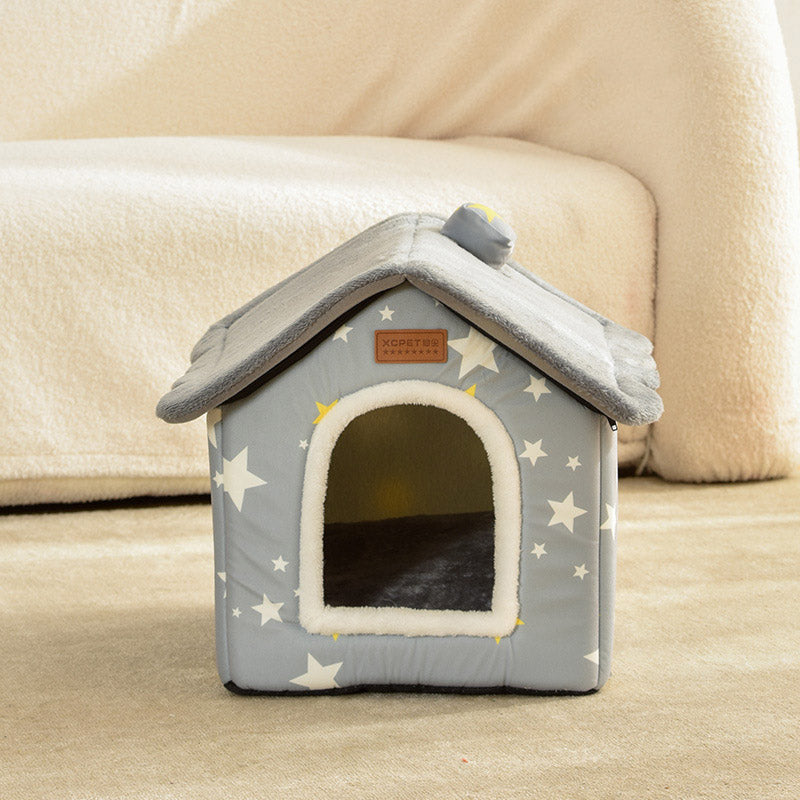 House Type Pet Cat Nest Four Seasons Universal Pet Nest Cat Nest Dog Nest Pet Supplies Can Be Removed and Washable