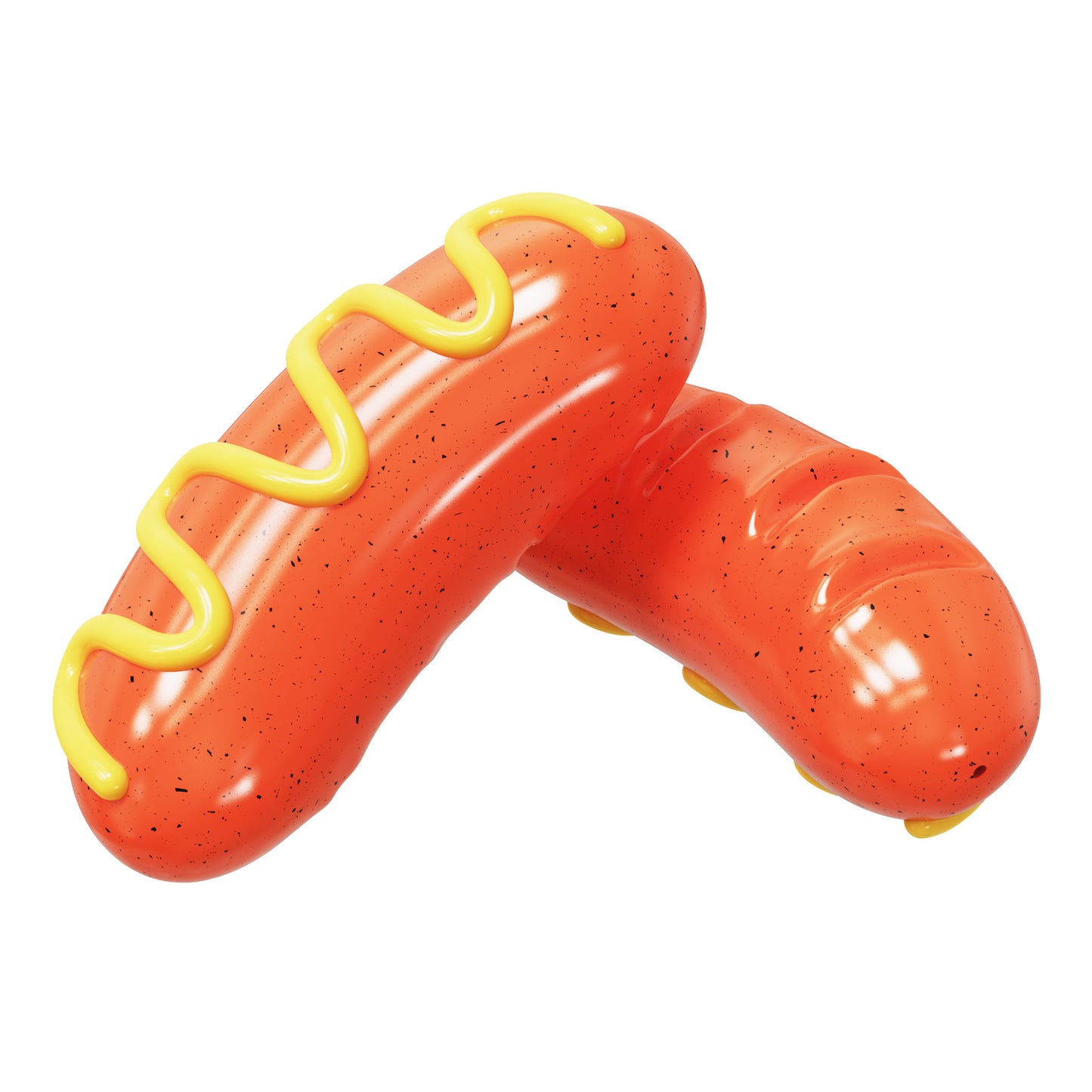 Sounding Dog Chewing Gum Teething Stick Hot Dog Grilled Sausage Dog Toy