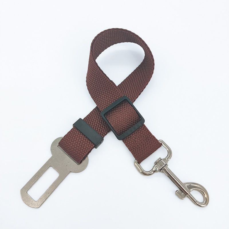 Pet products, car adjustable safety belt, traction belt, dog mounted fixed pet car safety belt