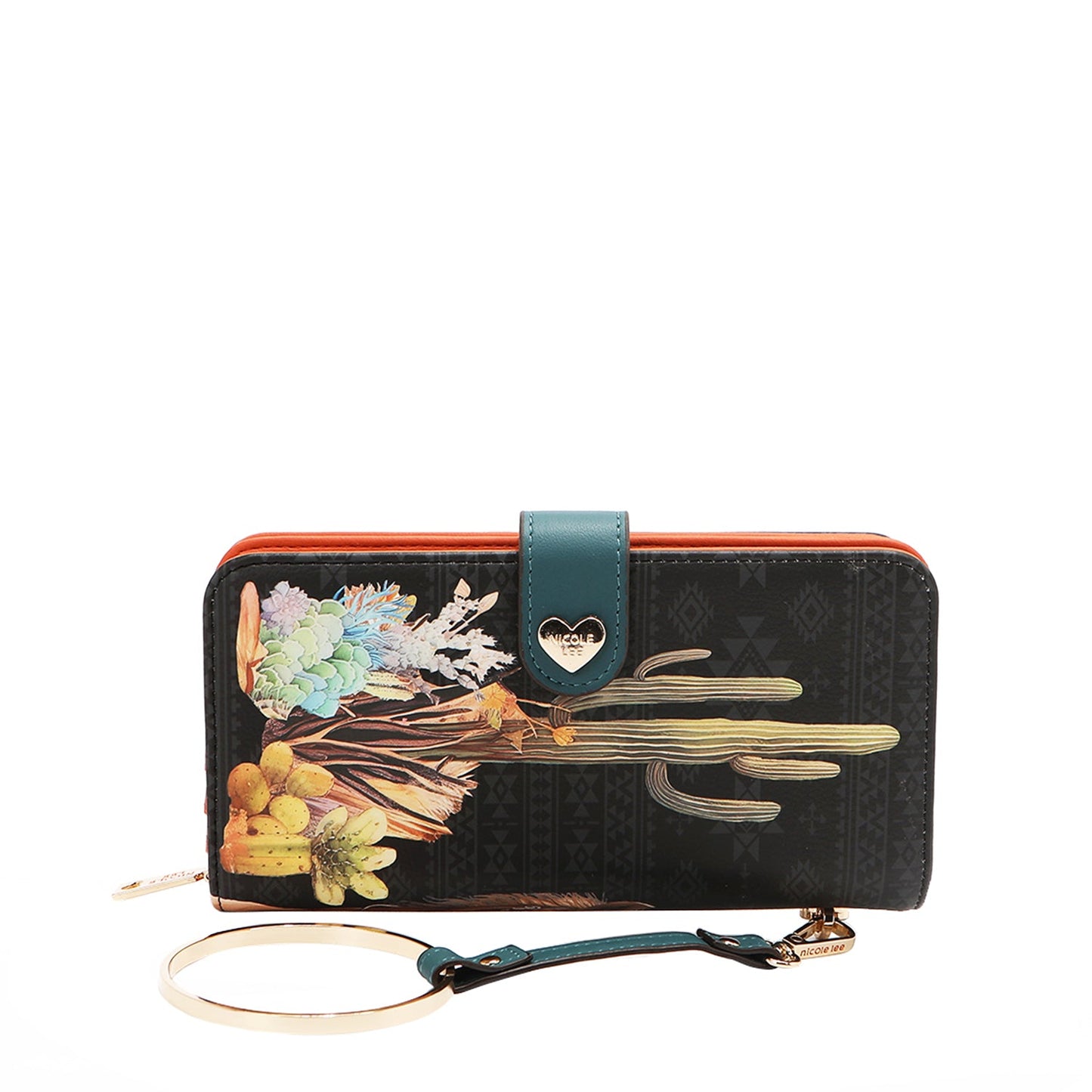 CARTERA PLEGABLE CON LA FIRMA DE NL CON CORREA (SOFIA MONTANA)