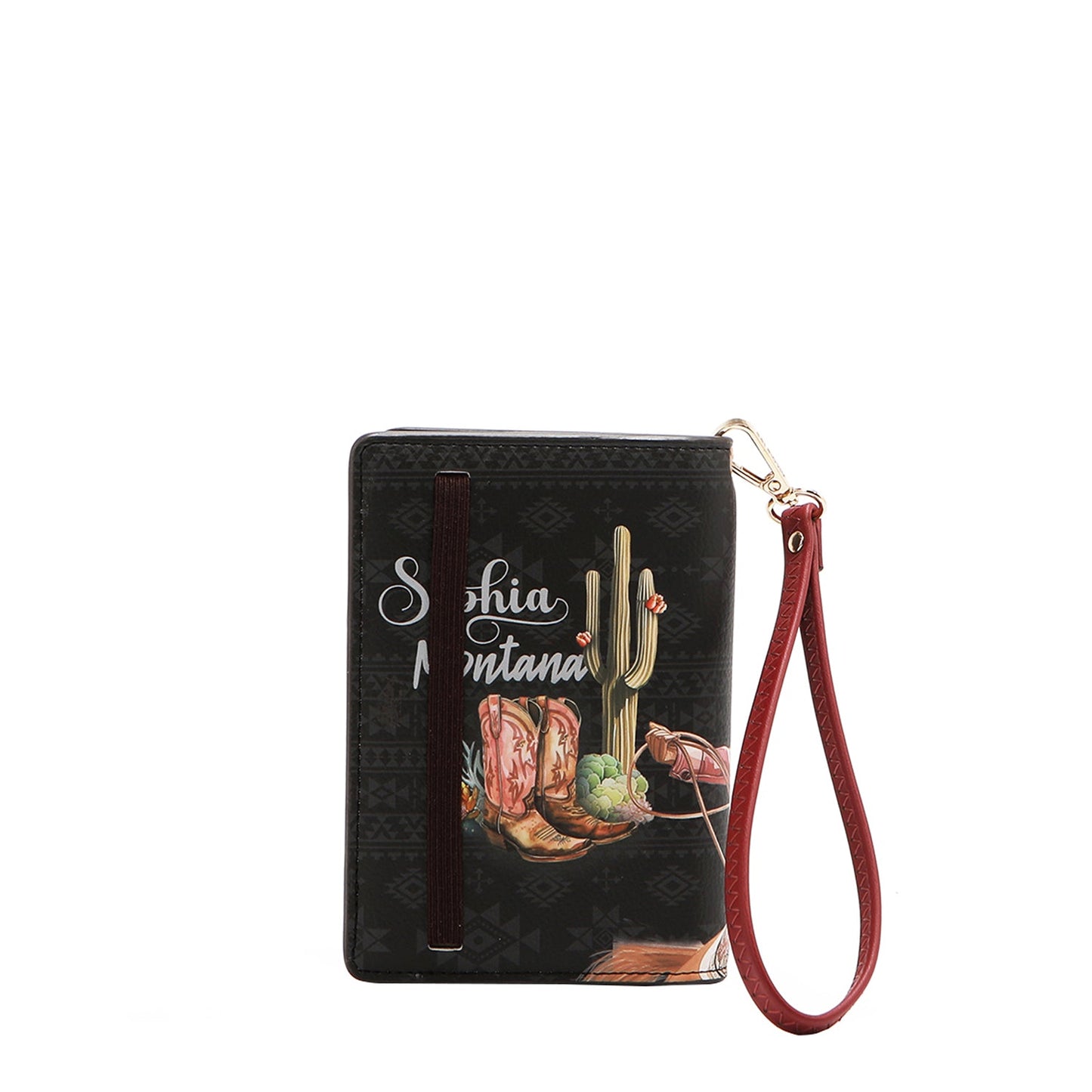 CARTERA PASAPORTE CON CORREA (SOFIA MONTANA)